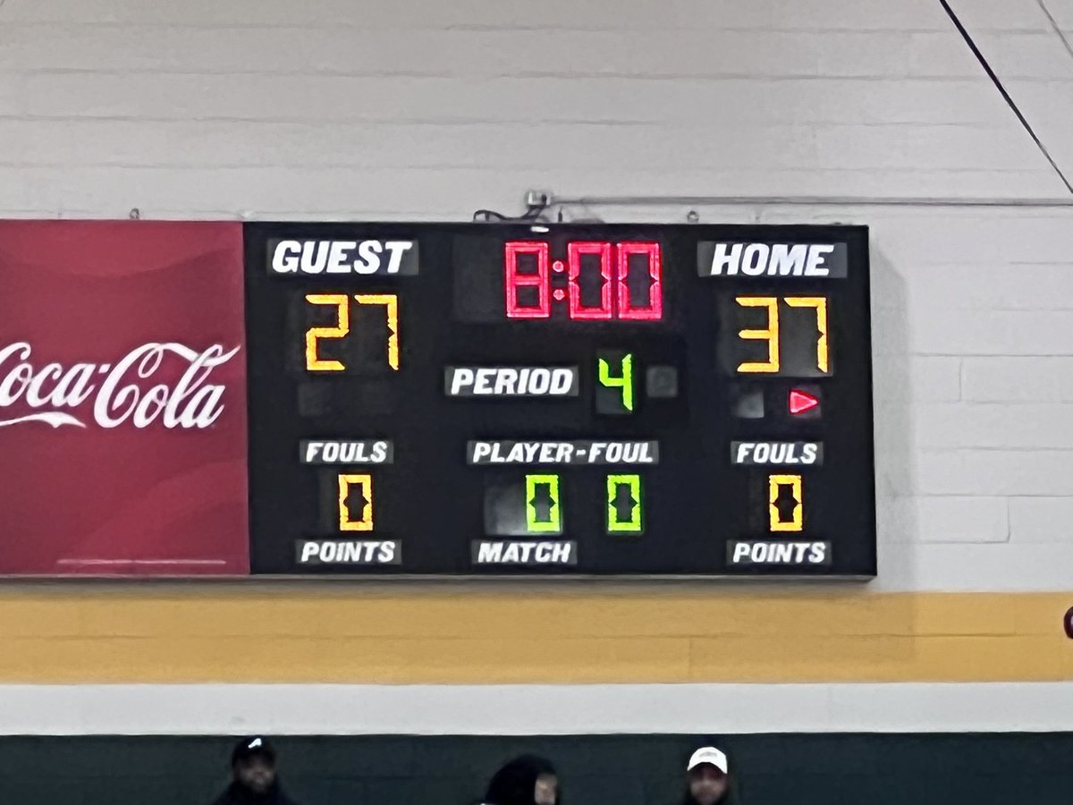 michaelcune's tweet photo. Griffin leads McIntosh 37-27 as we enter the 4th quarter. https://t.co/4AH3VmwF83