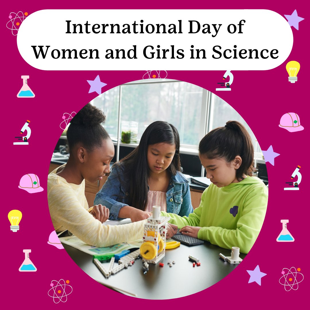 Happy International Day of Women and Girls in Science!🔬Today we recognize the critical role women and girls play in science and technology! Comment below a woman in STEM you admire.👇 

#internationaldayofwomenandgirlsinscience #GirlScouts #GirlsinSTEM #GirlScoutsOC