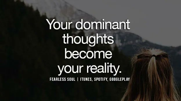 iamfearlesssoul's tweet photo. Your dominant thoughts become your reality. How could they not? Your thoughts become your feelings. Your feelings are your LIFE! https://t.co/Lqh5OpCeKT
