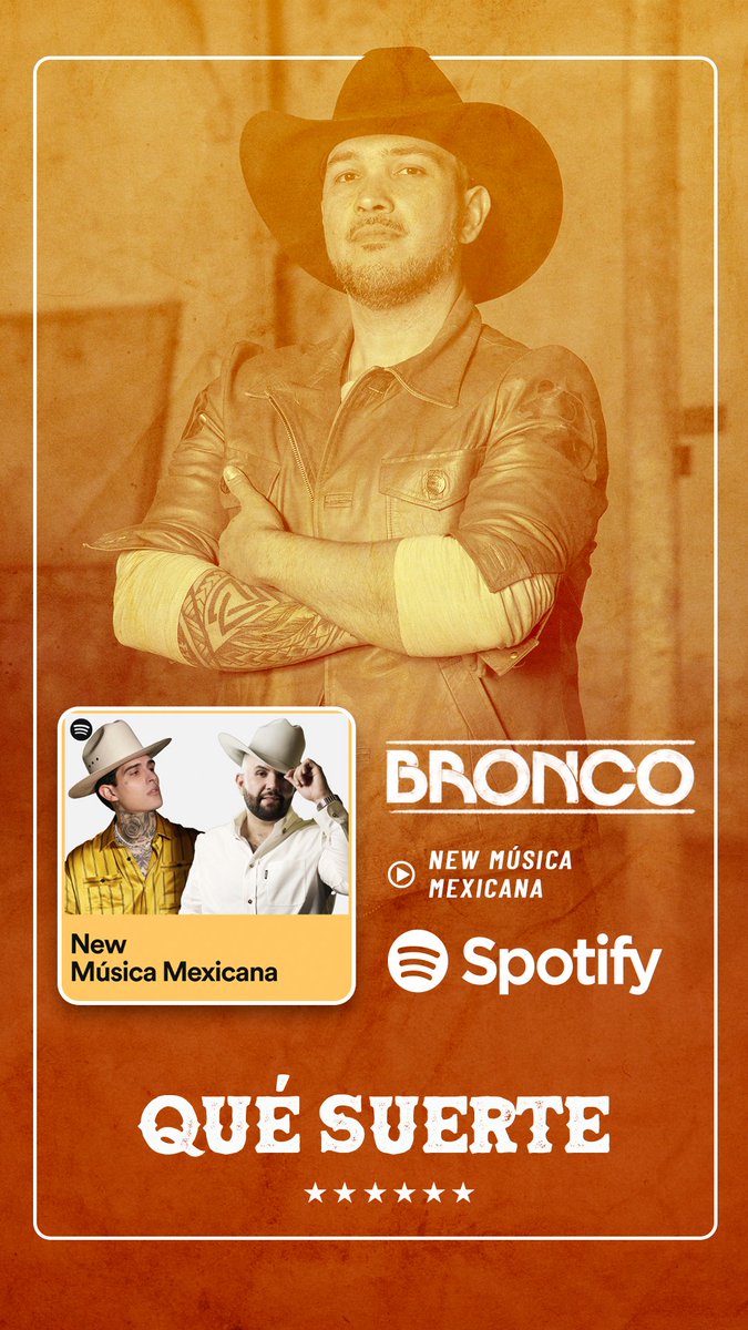 🐎 ¡Escúchanos en <a href="/Spotify/">Spotify</a> <a href="/SpotifyMexico/">Spotify Mexico</a>! 🎶  #BroncoEsBronco #QuéSuerte #SeSoltaronLosCaballos
