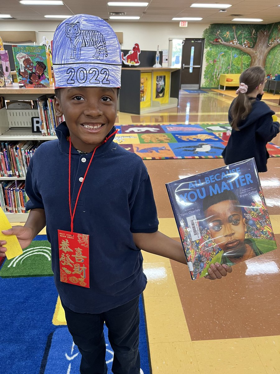 During check out, this Ss said “Look Mrs. Bontrager, it’s me!” Love his happiness &amp; growing love for reading! 

In case you were wondering, Ss finding themselves in the books they read matters 💕