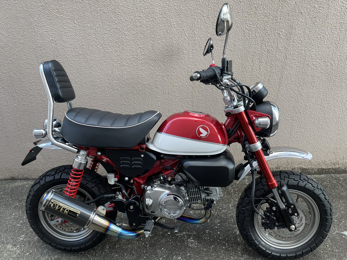 2019年式モンキー125が入荷しました‼️ 走行距離6400キロOVERマフラー 