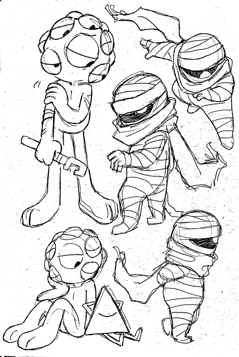 Assorted nuclear throne draws
#nuclearthrone 