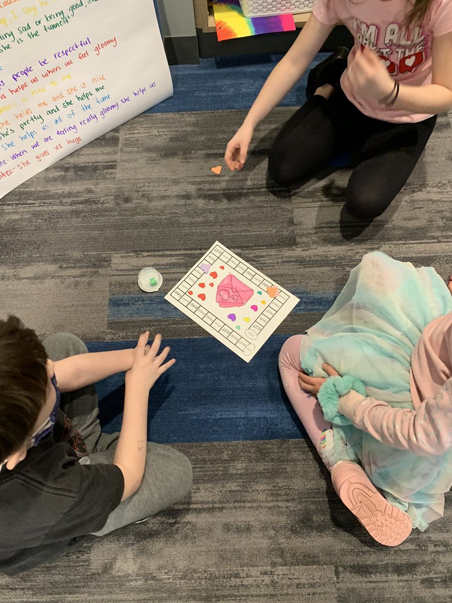 Reviewed our word study pattern with a Valentine’s Day themed game board. Students practiced cooperation, peer teaching and specific long E decoding skills! #isdfirst #isdstrong