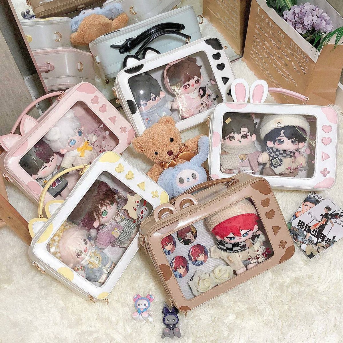 nyankyo_id's tweet photo. [HELP RT-INA🇮🇩] #DOLLSBAG LITTLE ANIMAL DOLL BAG

🗓️ 18 FEB'22, 18.00 WIB

VER: Cat / Rabbit / Corgi / Pig / Bear
💰 IDR 360k
❌ SHIPPING + TAX

FORM ORDER 
https://t.co/WjuGd7u8hl

#dollbag #tasboneka #itabag #20cmdollbag #tasboneka20cm https://t.co/TUIQFEJ7um