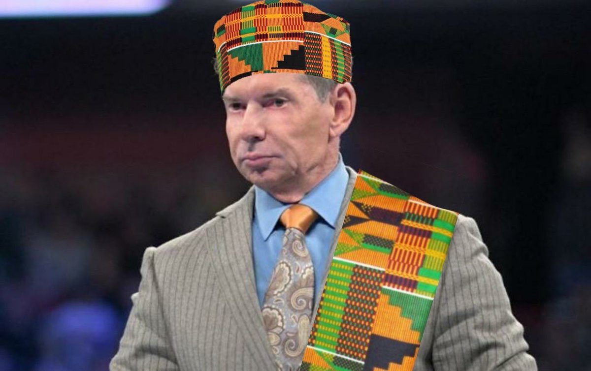 KJonhson92's tweet photo. Vince after standing up for Naomi: #SmackDown https://t.co/51SQLmDzin