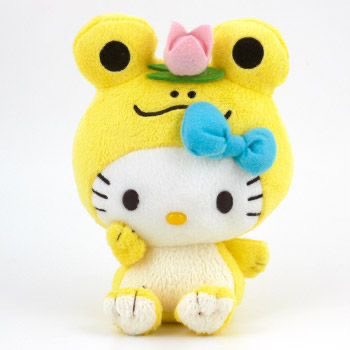 sanriodaily's tweet photo. froggy hello kitty 💫 https://t.co/c9aPBMC8xq