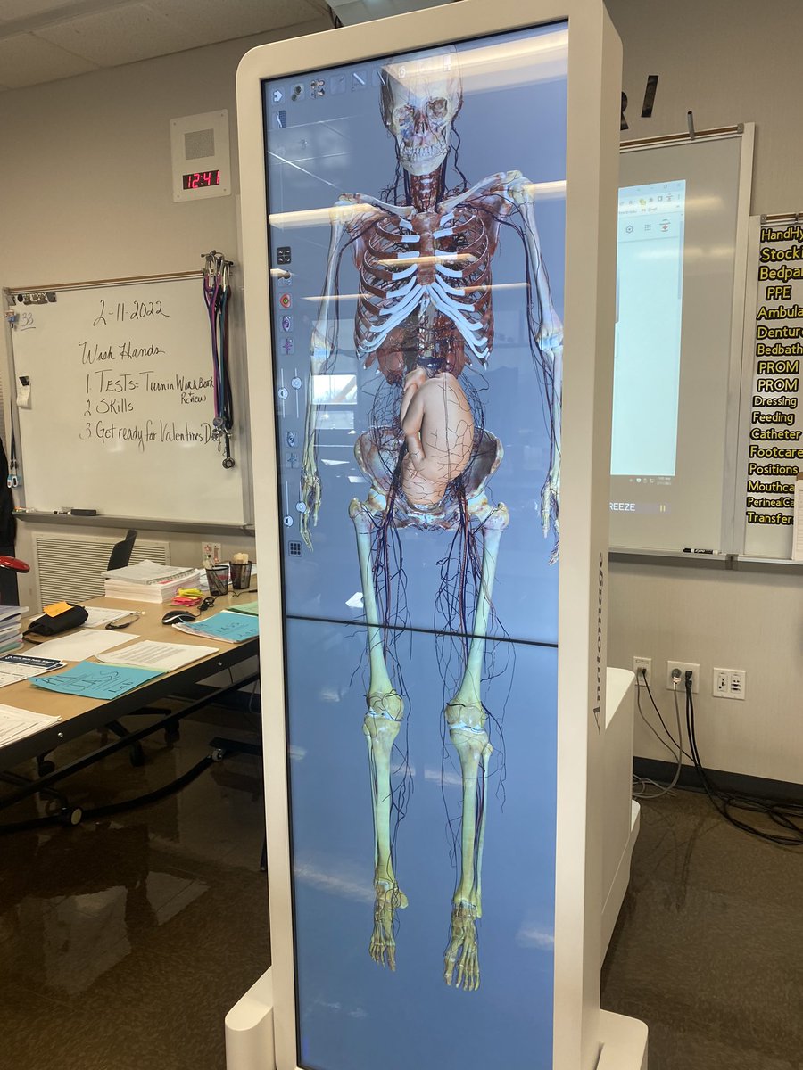 WadeSmithEdD's tweet photo. So much fun visiting our @wwschools Skills Center today. Amazing programs #audiovideoproductions #constructtech #healthsci #manufactandwelding #criminaljustice I also had a chance to check out the incredible @Anatomage #visualizelife https://t.co/0pA6cerjKZ