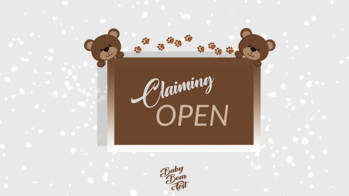 babybearfest's tweet image. 🐻🍯Hello lovely Buttercups!🍯🐻
Claiming is now OPEN!! 
Choose your favorite prompt and claim it now!💛
🔗forms.gle/mKmckaEzSixn5H…
