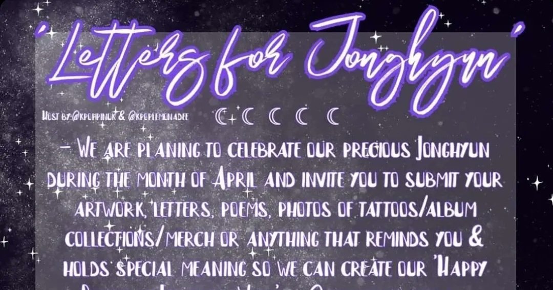 kpoppinuk's tweet photo. We are raising funds to have the 1st EVER jjong birthday advert in the UK! We have 2 ga's with lots of amazing prizes ga #2 is for raising funds for Shiny Foundation win jjong albums/lightstick/club tix/fanmerch/kpoppinuk voucher/jjong birthday ring &amp; lots more! #shinee #jonghyun https://t.co/mjk9KusaF1
