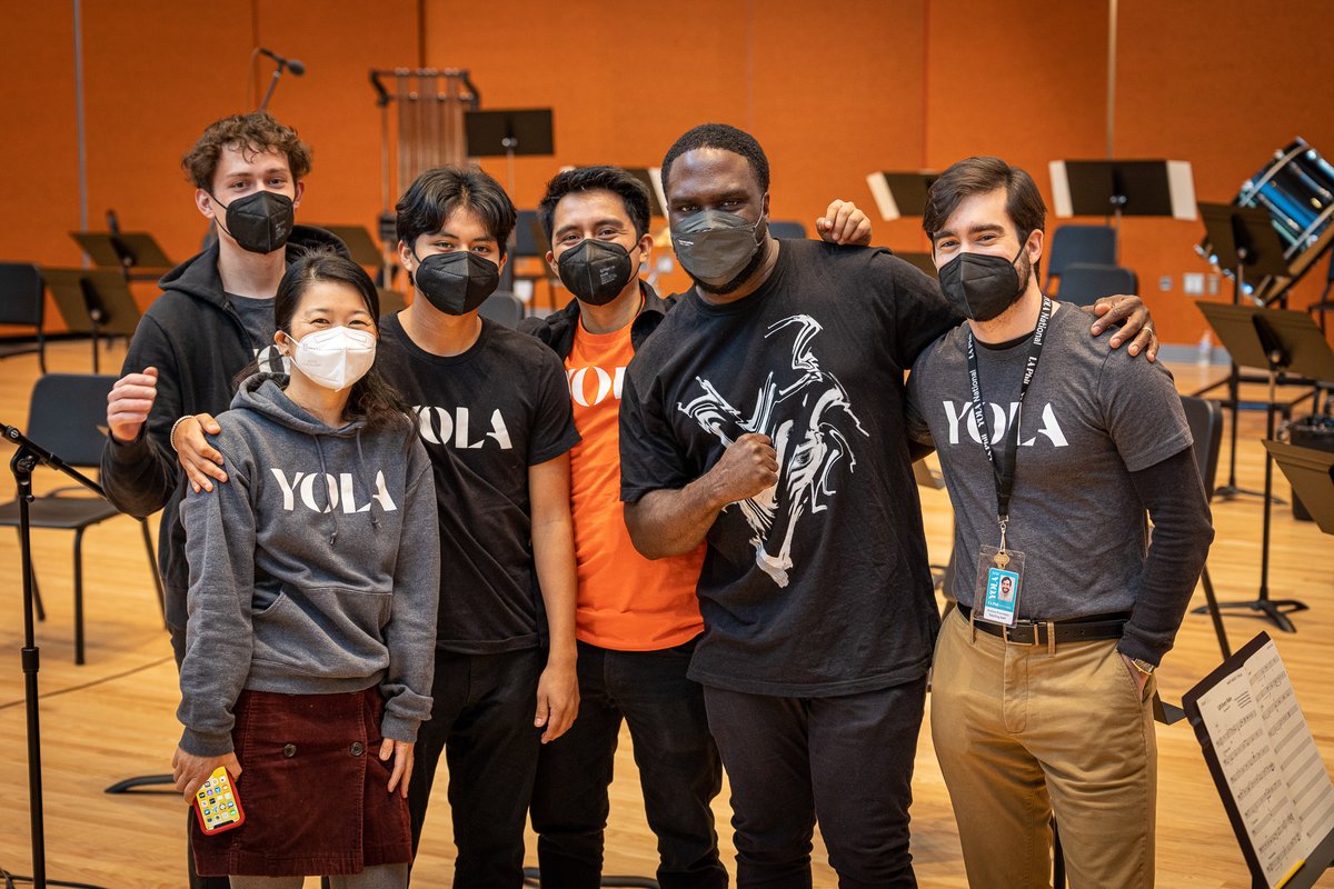 LAPhil's tweet photo. Don't forget to tune in to the Super Bowl LVI pregrame on Sunday to see members of YOLA perform "Lift Every Voice and Sing." We'll see you at 2:45 PT at SoFi Stadium!⁠ 

Learn more: https://t.co/01347LmaPC
⁠⁠
#YOLA #LAPhil #SuperBowl #SBLVI #Rams https://t.co/b5R9A09K8n
