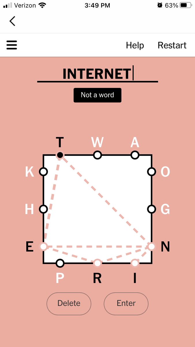 These are the people we’ve trusted #Wordle to?