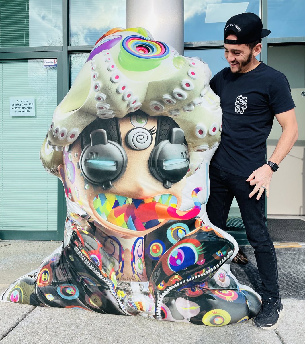 thatpillowguy's tweet photo. Retweet and cComment for a chance to win a custom pillow of your own CloneX @RTFKTstudios @Zaptio #NFT #CloneX #NFTGiveaway https://t.co/MJFQrFZBUf