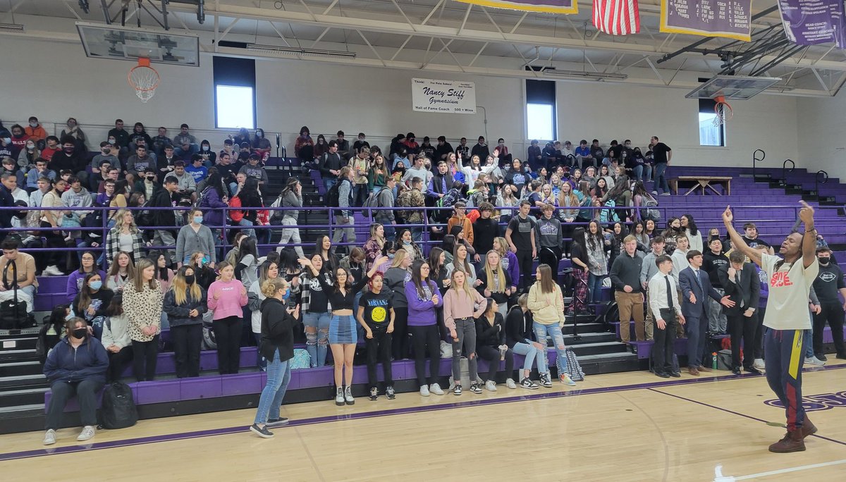 TheBradHurtig's tweet photo. Arcola MS/HS you were an awesome cap to a great week! BUT, we ain't done yet! Party with @iamkevimorse and I tonight at First Christian Church of Arcola, 7pm and it's free! @TorchAHS

#FindAWay
#schoolassembly
#motivationalspeaking
#motivation
#inspiration https://t.co/c5SSs25YnM