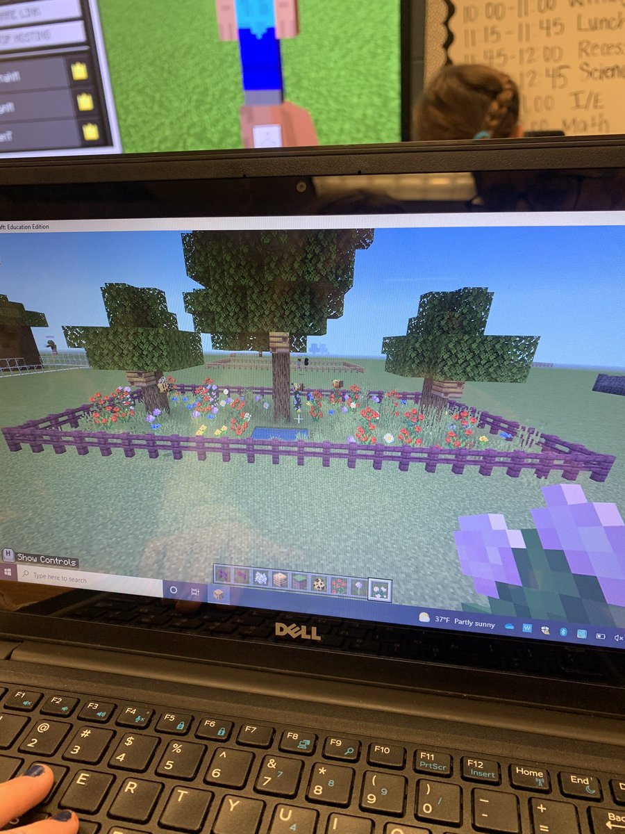 MrsMillerin4th's tweet photo. Creating a collaborative pollinator garden plan before actually executing 🥰 #savethebees @TrittSTEAM https://t.co/NWWwSZqPfn