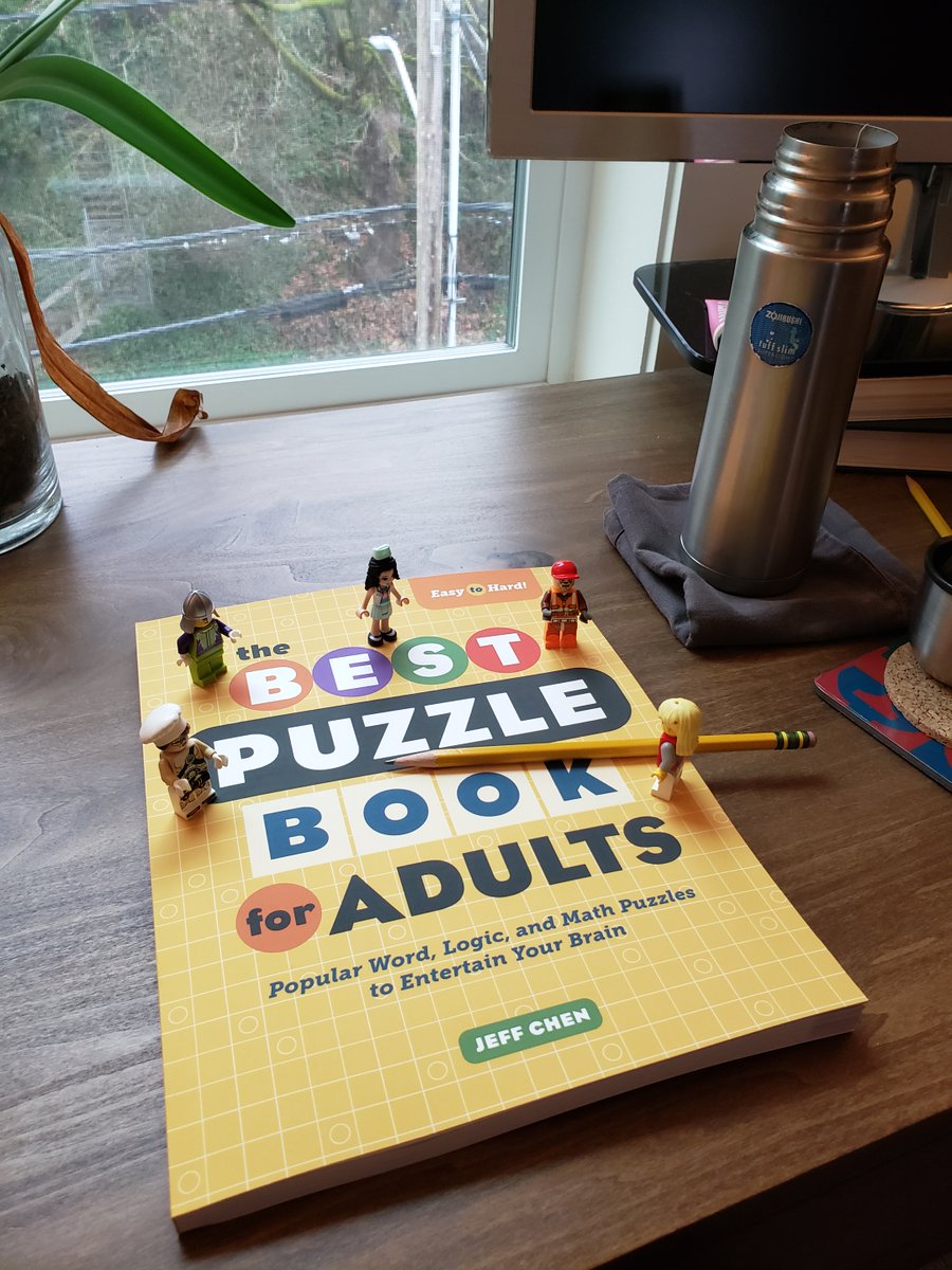 HEY, it's The Best Puzzle Book for ADULTS!

Huh? LEGO adults are adults, too? 

Fine, you can help me sneak peek some of the puzzles. SIGH!

amzn.to/3g5HnrO