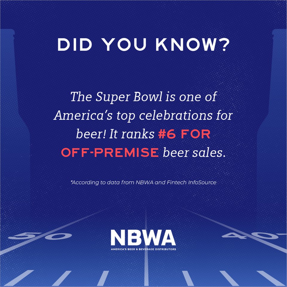 Local independent beer distributors have been working in overdrive to ensure store shelves and bar taps across the country are stocked with an unparalleled selection of ice-cold beverages for #SuperBowlLVI 🏈🚛