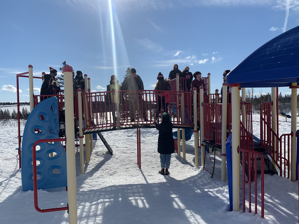 Beautiful afternoon to get out and celebrate the next stage of my career and my last day at Gulf Shore with this crew. It’s been a ride for 6 years but excited to start <a href="/EducationPEI/">Education PEI</a> as the Youth Transition Leader. Let’s get started. #importantwork #gradpathways