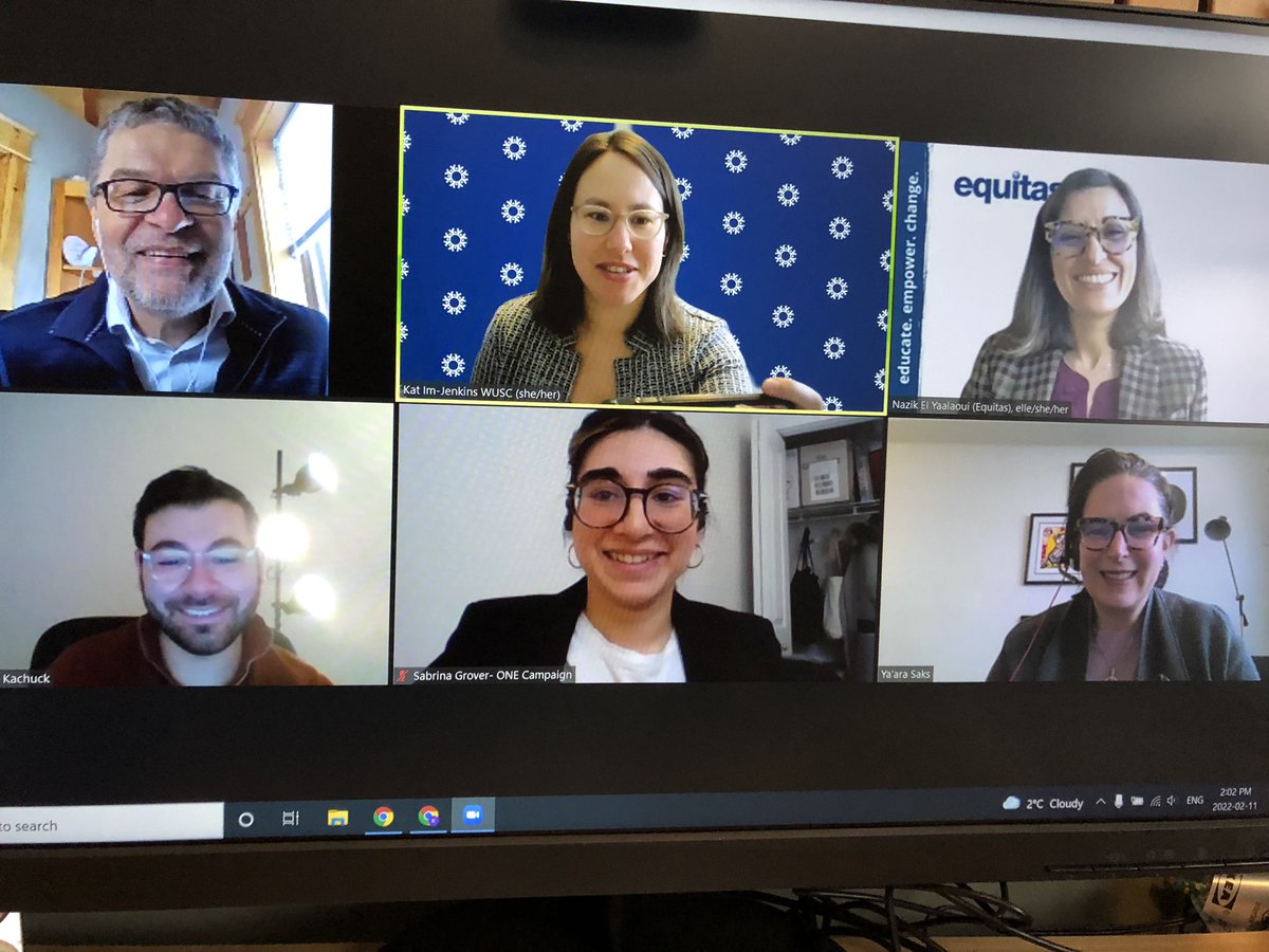 🙏thank you <a href="/YaaraSaks/">Ya'ara Saks יערה זקס</a> for taking some time during #idw2022 for a rich discussion about the universality of #SDGs and for your engagement on #peace #VaccineEquity &amp; #genderequality <a href="/cooperation_ca/">Cooperation Canada</a> <a href="/CanWaCH/">CanWaCH</a> @EquitasIntl <a href="/WorldUniService/">WUSC - EUMC</a> <a href="/ONECampaign/">ONE</a> @mccorg