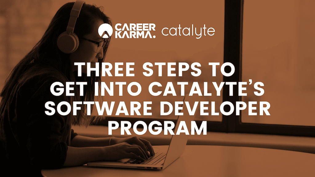 Career_Karma's tweet photo. Catalyte offers free #SoftwareDeveloper training and a #GuaranteedJob to students from diverse backgrounds. Follow this link to learn about the application process at @Catalyte_io.
https://t.co/75IC1cZlpT https://t.co/sMfur5qRnv