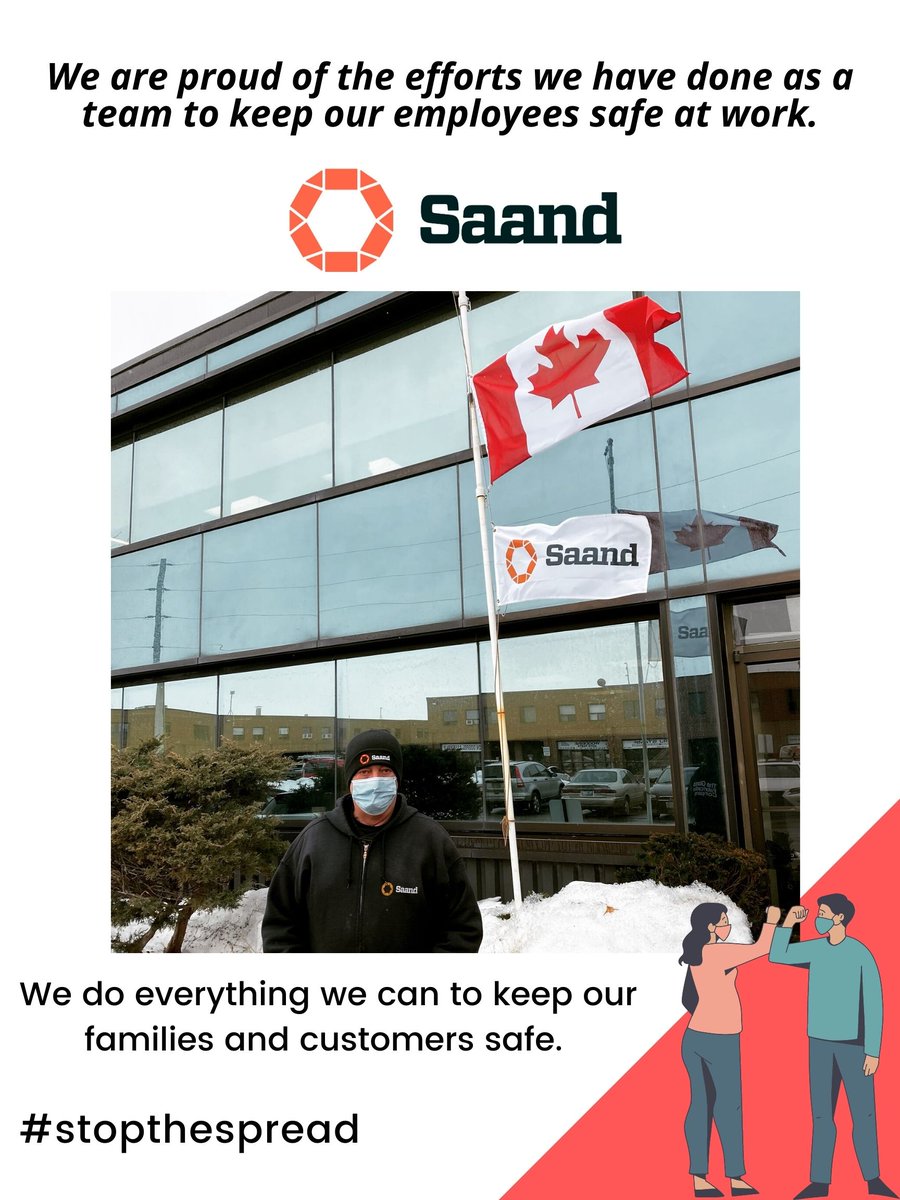 SaandGlass's tweet photo. Our priority is to create and maintain a safe work environment for all.

#stopthespread #safetyatwork https://t.co/DqAP7xu9zy