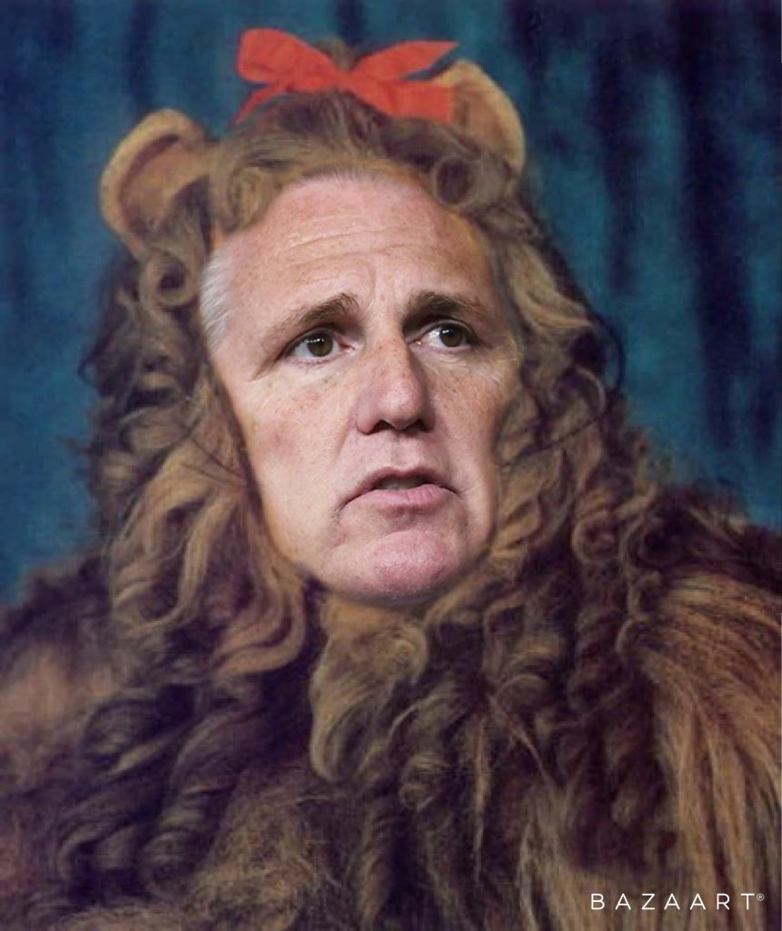 terryantonio567's tweet photo. Cowardly Kevin McCarthy always runs away from reporters questions. 🙄 He needs to go see the Wizard of Oz to get some self respect. #Cowards  #KevinMcCarthy 😆🤣😂😁 https://t.co/AvuDcjMfGf