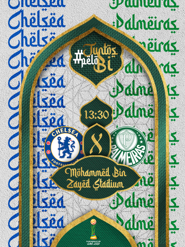Palmeiras Sosyal Medya Ekibinin Hazırladığı Final Görseli