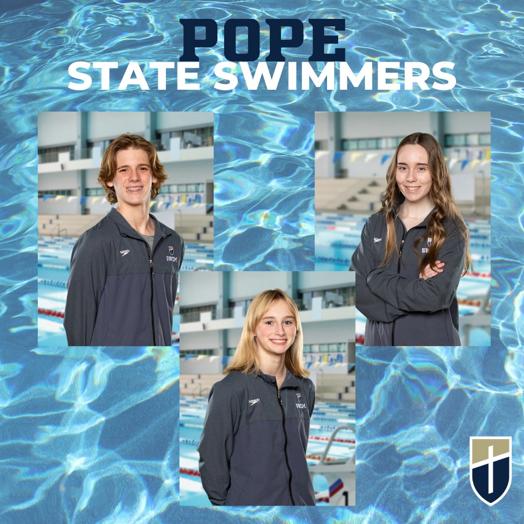 JPIIKNIGHTS's tweet photo. #RT @JPIIAthletics: Good luck to our Pope Swimmers who are competing at the state meet today! Go, AquaKnights!
#popeprep #aquaknights https://t.co/pCoTX1t9qY
