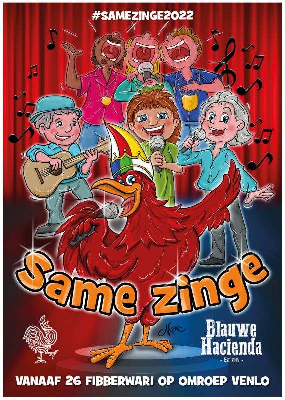 Hallo hallo, ’t wuurt weer Vastelaovend...! Weej hebbe waat moeis oét d’n aek gedreijt. 
Op zaoterdaag 26 fibberwari - daags veur vastelaovend - is Same Zinge te zeen op Umroop Venlo. 

Binnekort nog miër joeksig niejs..

#samezinge #maakdrwatmoeisvan #jocus #venlo #vastelaovend