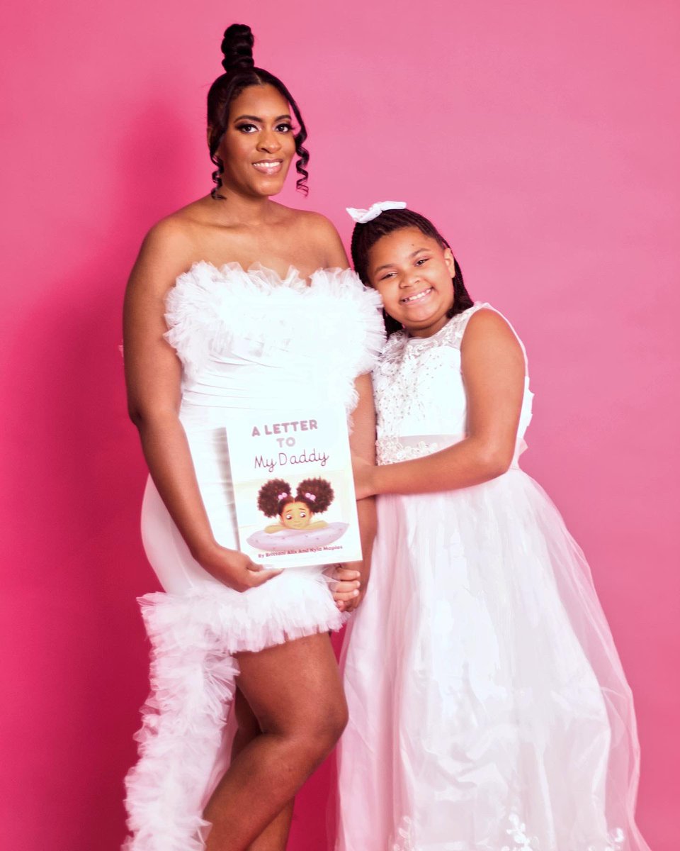 brittsburnbook's tweet photo. Me &amp; my 9 year old daughter are officially authors! A Letter To My Daddy is open for Pre-Orders! Please support us by grabbing yourself a copy! 
https://t.co/US4jZAVyqG

What an amazing journey it has been writing and publishing a book with my daughter. We hope you love it! 💕🥳 https://t.co/pLYxMsqhoe