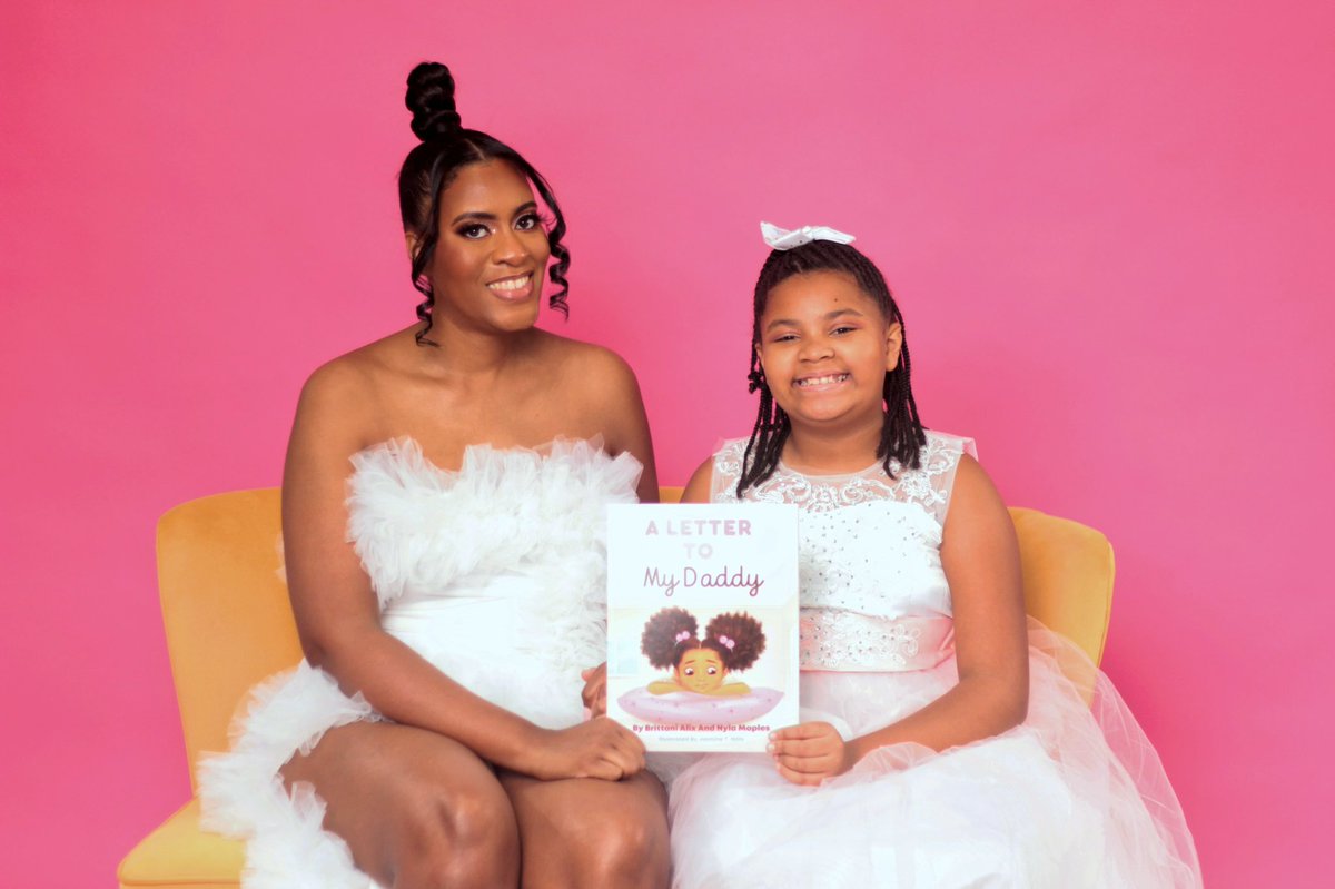 brittsburnbook's tweet photo. Me &amp; my 9 year old daughter are officially authors! A Letter To My Daddy is open for Pre-Orders! Please support us by grabbing yourself a copy! 
https://t.co/US4jZAVyqG

What an amazing journey it has been writing and publishing a book with my daughter. We hope you love it! 💕🥳 https://t.co/pLYxMsqhoe
