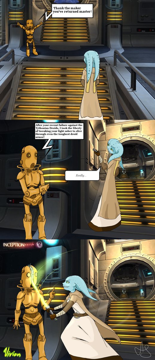 LexiSoftPaws's tweet photo. <3 Oh I miss #SWTOR circa 2012. 

#Twilekuprising #comicstrip https://t.co/s2137lFVZ1
