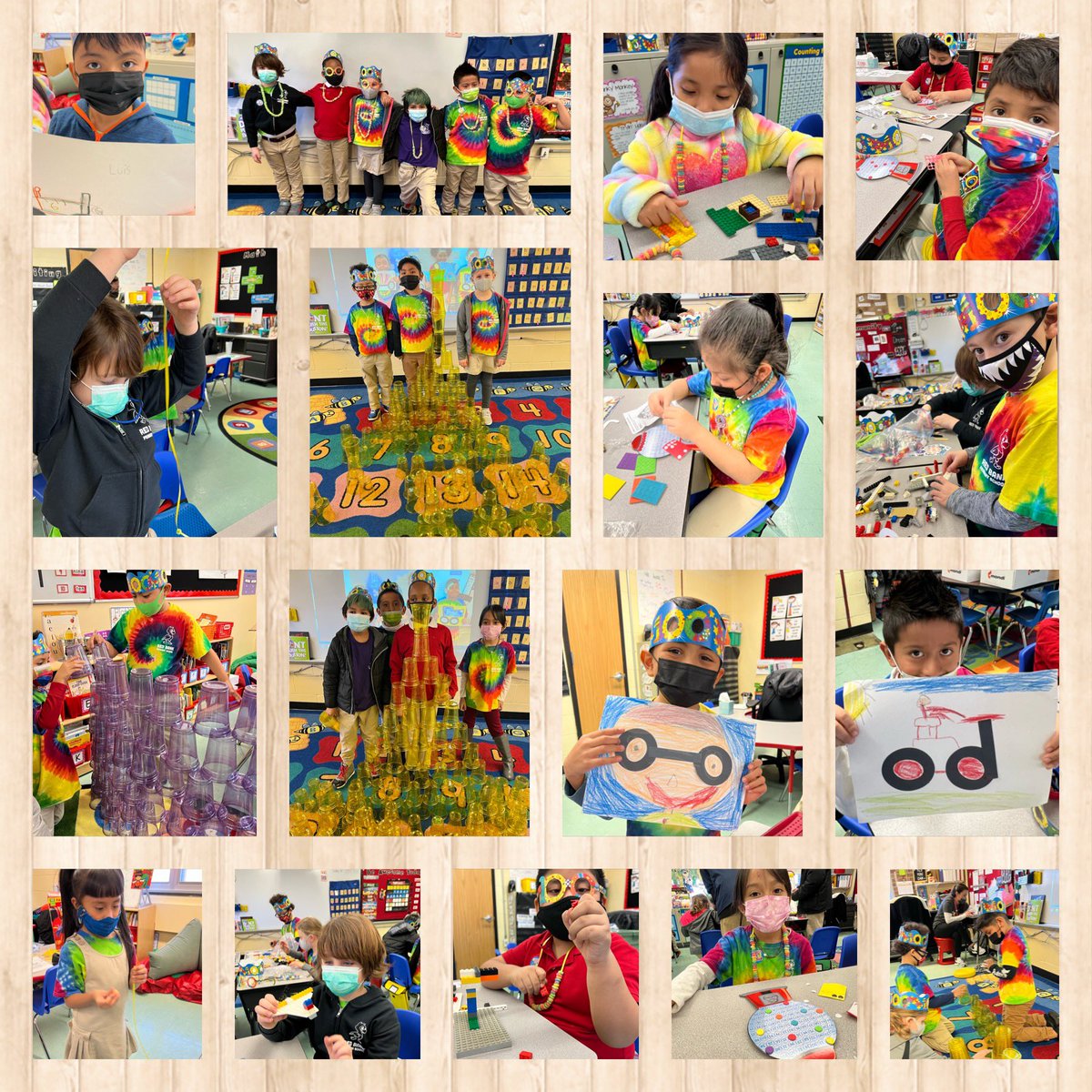 mrs_portelli's tweet photo. The amount of laughter, inquiry, learning, love and fun that has been filled into the just one day… We are 100 days smarter! #thisisfirstgrade #RBBisBIA @MrsFlahertyC @rbpsEAGLES https://t.co/5cQmqvQtSg