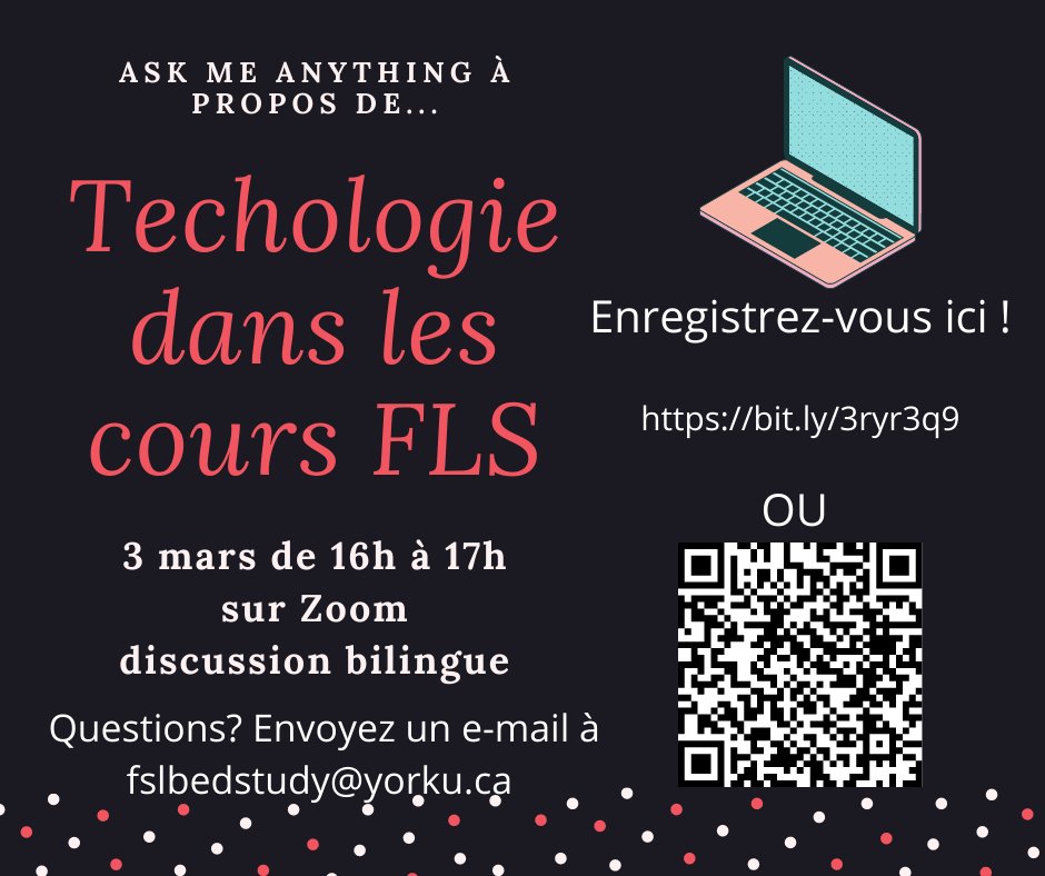 Rejoignez-nous pour cet AMA sur la technologie dans les cours de FLS !