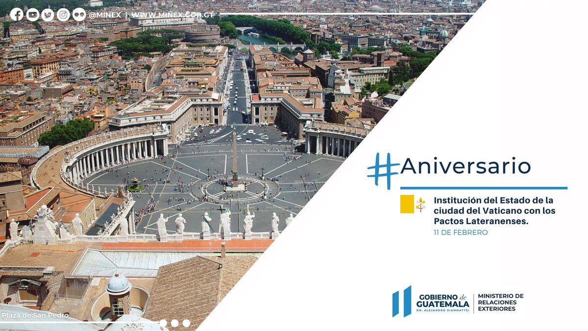 Aniversario de la creación del Estado Vaticano