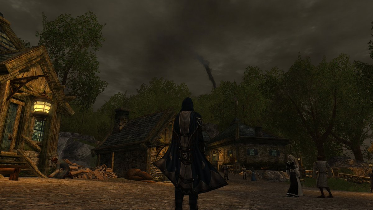 PinkWingedThing's tweet image. Fighting my way through Central Gondor, I've finally arrived in Lebennin. Dark skies and smoke on the horizon, it's no wonder the people here feel grim. #lotro #lotrofamily