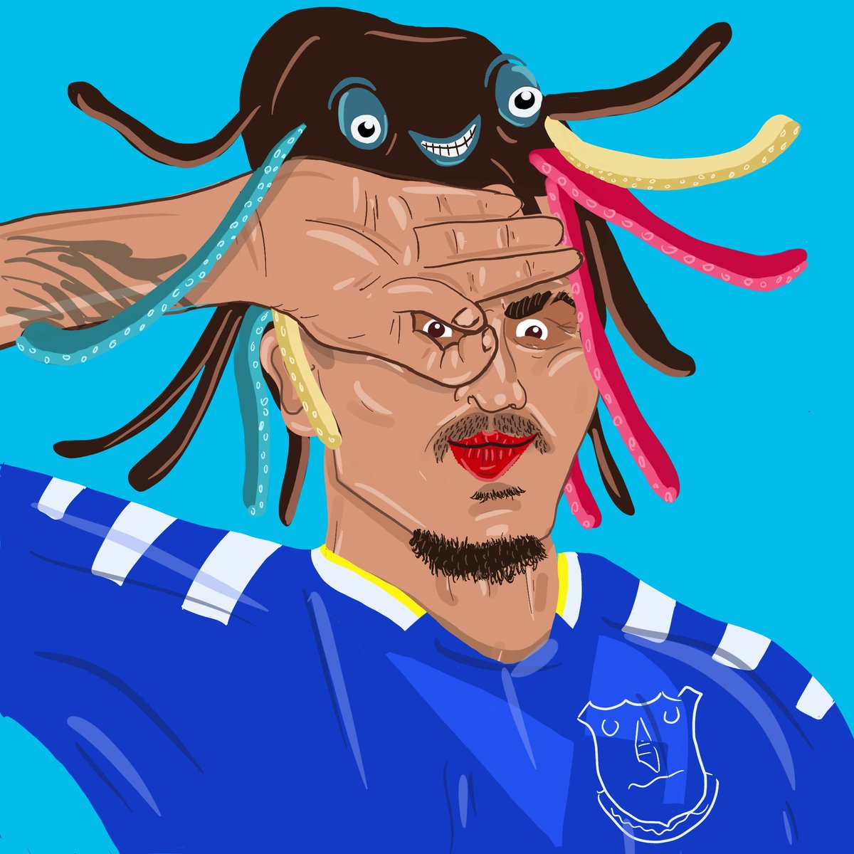 Style icon Dele Alli. 

#Everton #Toffees #Dele #DeleAlli #PremierLeague #art #illustration