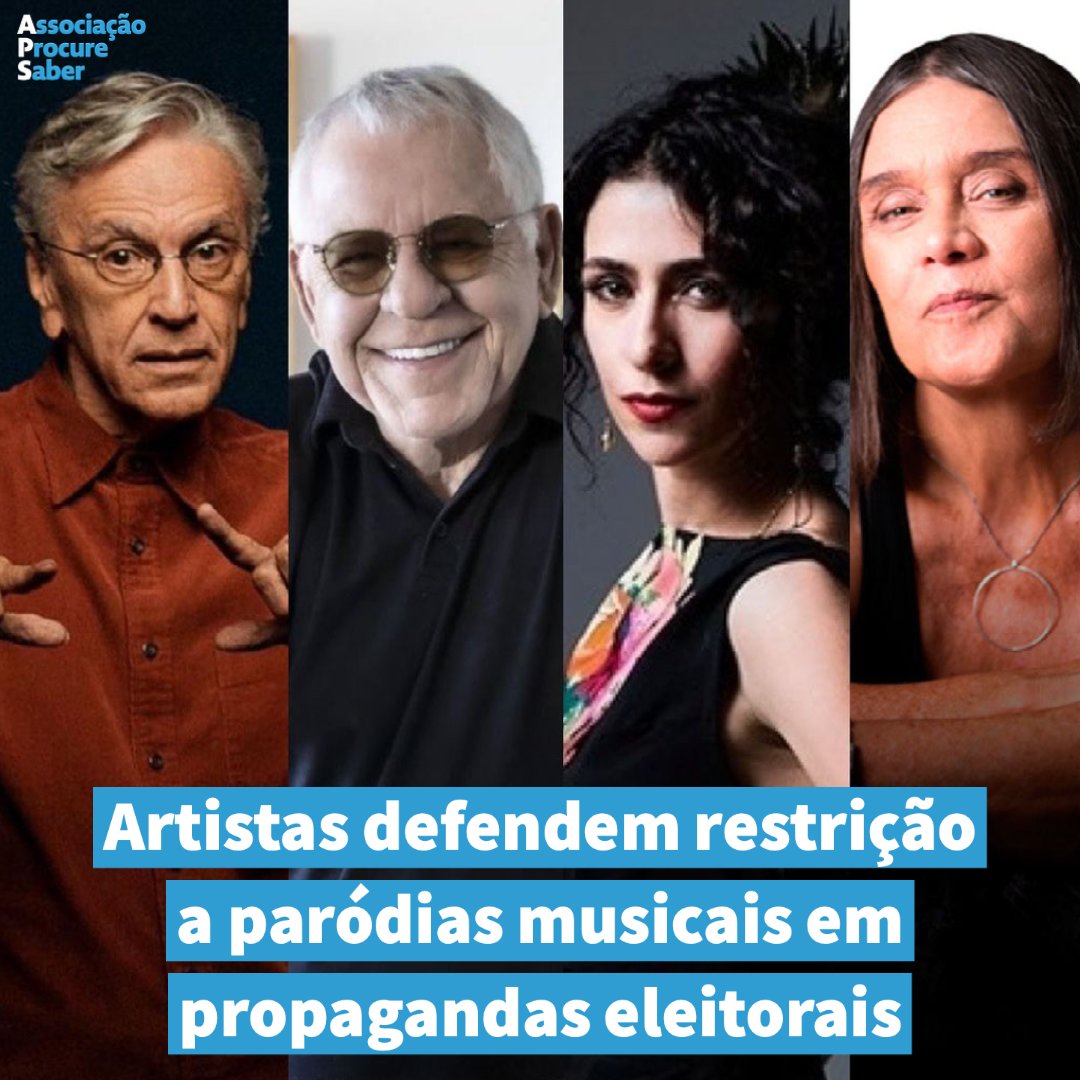 PROCURE_SABER's tweet photo. #APS #APSUnida #ProcureSaber 🔎 #DireitosAutorais
@caetanoveloso @siganelsonmotta @marisamonte #JoyceMoreno
Matéria Completa: https://t.co/LDDVd2rq70… https://t.co/5ckfwgYD5K