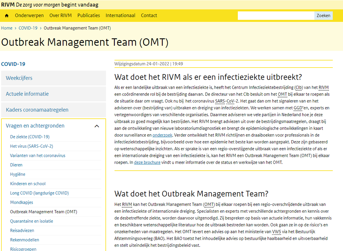 Influenca2's tweet photo. BREAKING: #RIVM wijzigt plotseling de OMT pagina en verwijderd pubdate en verwijzing naar brochure werkwijze OMT. #Nieuwsuur  #VWSgate #OMTgate #RIVMgate @FleurAgemaPVV 
https://t.co/ogy9wHUjcZ
https://t.co/ceVy4INrbM https://t.co/PDWSZ3o2AI