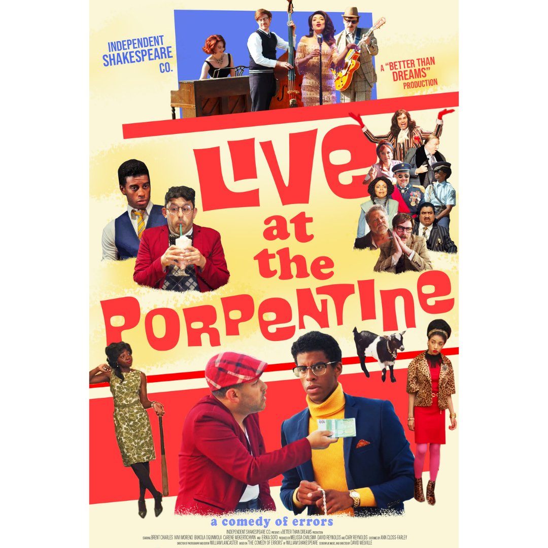 Indie_Shakes's tweet photo. One month from today, you'll be able to watch Live at the Porpentine - A Comedy of Errors! The feature-length film will premiere on YouTube &amp; is being presented completely free of charge!

3/11-3/13, 3/18-3/20
7:00 PM (PST)

Free registration &amp; more info: https://t.co/qeb2jCOX5a https://t.co/OQQL06n7lW