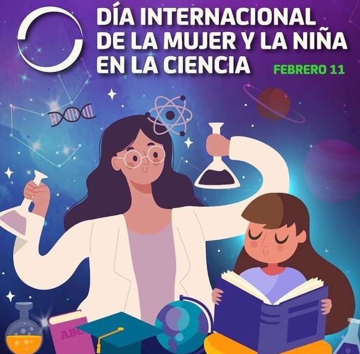 CendisMusica's tweet photo. #11DeFeb Se celebra el Día Internacional de la Mujer y la Niña en la Ciencia. El objetivo principal de este día, es lograr una mayor participación e inclusión de las mujeres y las niñas en el mundo de la ciencia y la tecnología y de esta manera romper con la brecha de géneros. https://t.co/irUsT5rk3y