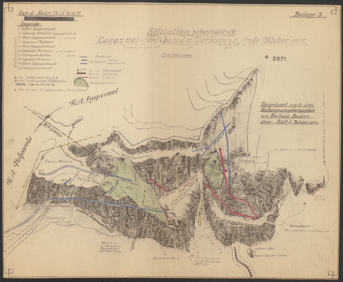 andyblanck1's tweet photo. a starting point for reading for future projects; the mining on the Dolomites in the Lagazuoi region, #Dolomitifront.
Interesting!
#ww1minewarfare https://t.co/RRalZt6JYG