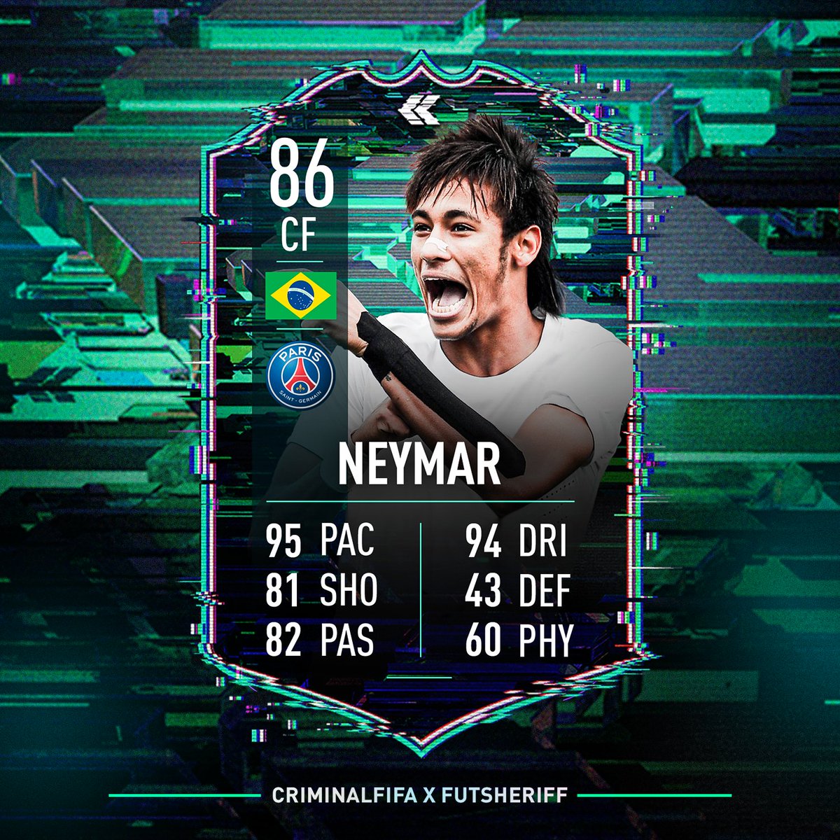 Reveal) Neymar FB by FUT Sheriff : r/fut