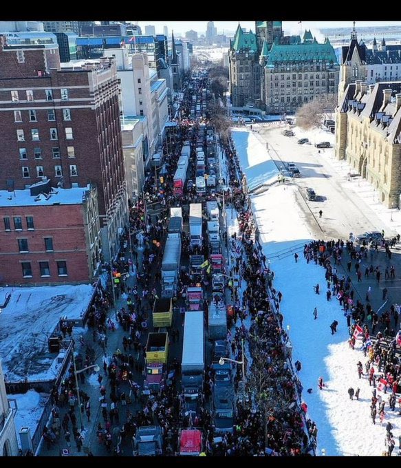 What the govt fears most of all is the people uniting. They are throwing everything out to create division. We remain calm & PEACEFUL. We will not participate in their games. United we stand. We will not comply. #Truckersforfreedomconvoy2022 #FringeMajority #StrongAndFree 🇨🇦