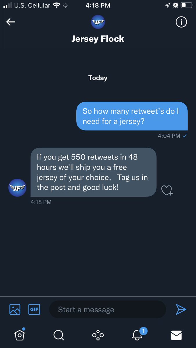 I’ve got 48 hours to get 550 retweet’s for a free jersey from <a href="/JerseyFlock/">ShopJerseyFlock.com</a>.  Help me get there!