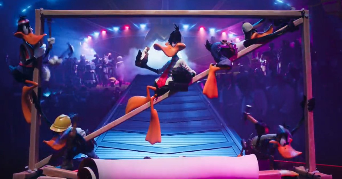 codysoyeah's tweet photo. I know Space Jam: A New Legacy isn't favourable with some fans, but I wouldn't call it outright bad, there was some great moments from the LT characters! https://t.co/a6SpWOYvmz
