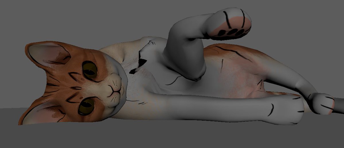 I'm really having fun learning this part of the pipeline. This is my first time rigging a 3D character in maya and I cant wait to take what I learned to the next model!