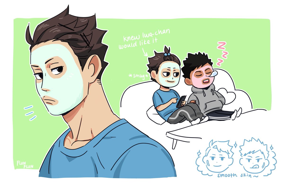 flunflun's tweet photo. small iwaoi compilation 🌱🌷 https://t.co/cQDosgzqhQ