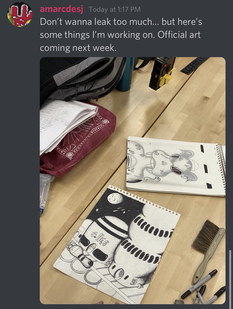 PROJECT_UT0PIA's tweet photo. Looks like our artist dropped a leak in the discord 👀
Still around 400 OG spots left! Discord link in bio!
#ProjectUtopia #NFT #Art https://t.co/53z4IlGfB8