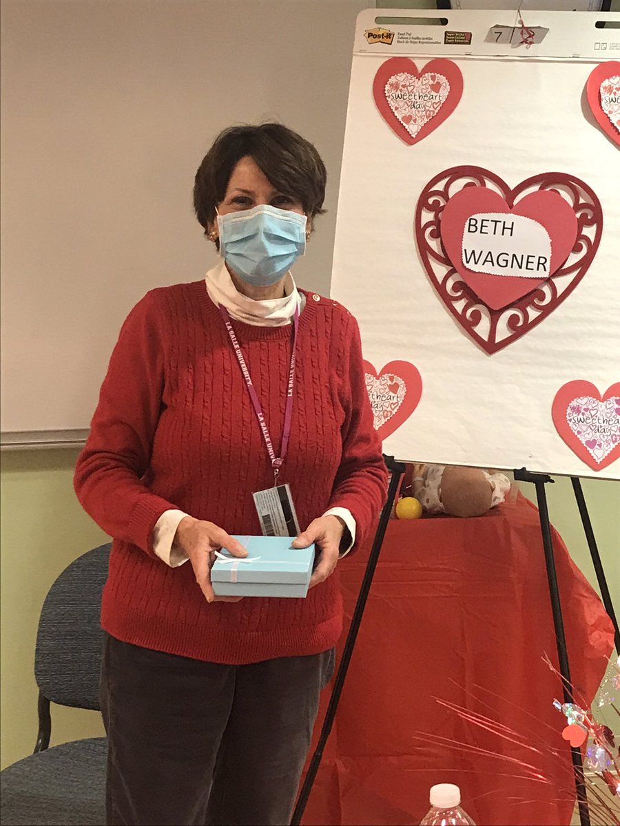 A special congratulations to the <a href="/LaSalleUniv/">La Salle University</a> School of Nursing and Health Sciences 2022 Zane Robinson Wolf sweetheart awardee- Beth Wagner! So well deserved- congrats Beth!!! ♥️